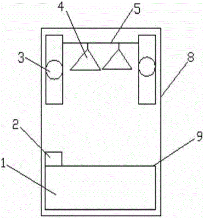 Cloth odor elimination device