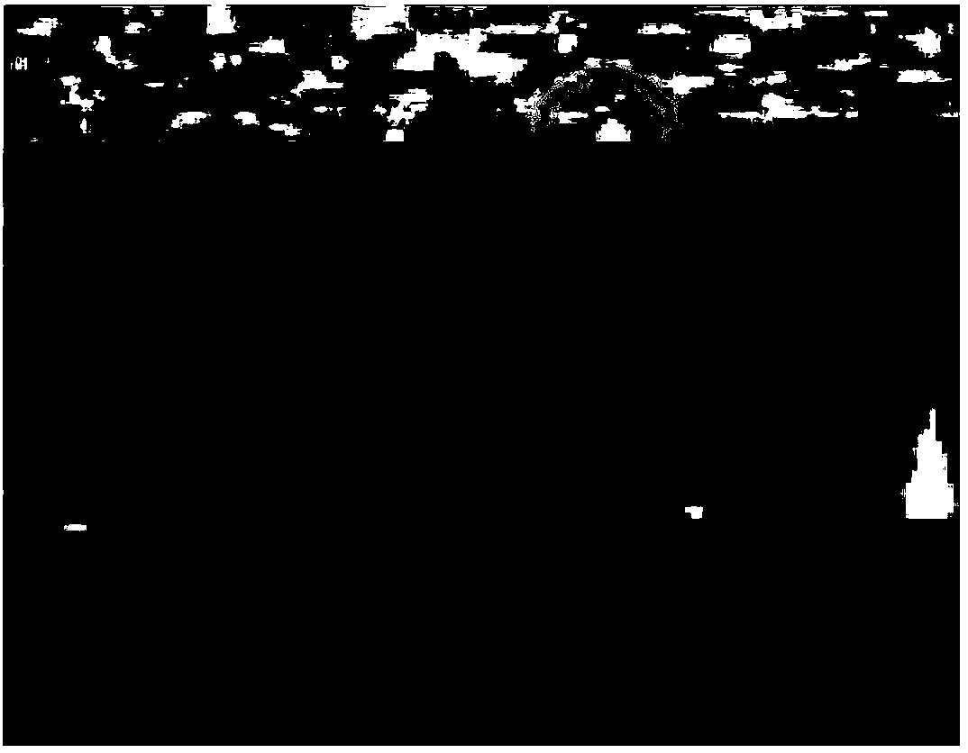 Fusion detection method of infrared image and visible light image based on visual attention model