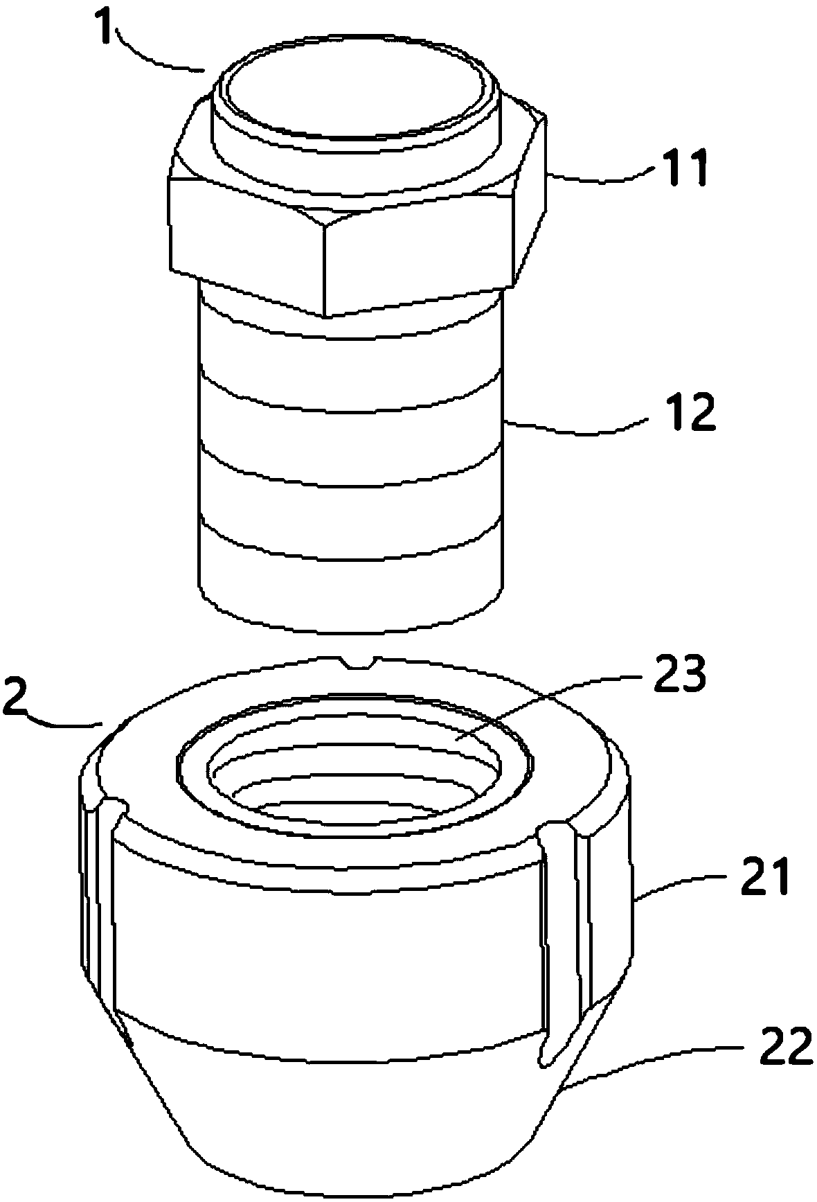 Pipe joint, disassembly and assembly tool and air conditioner