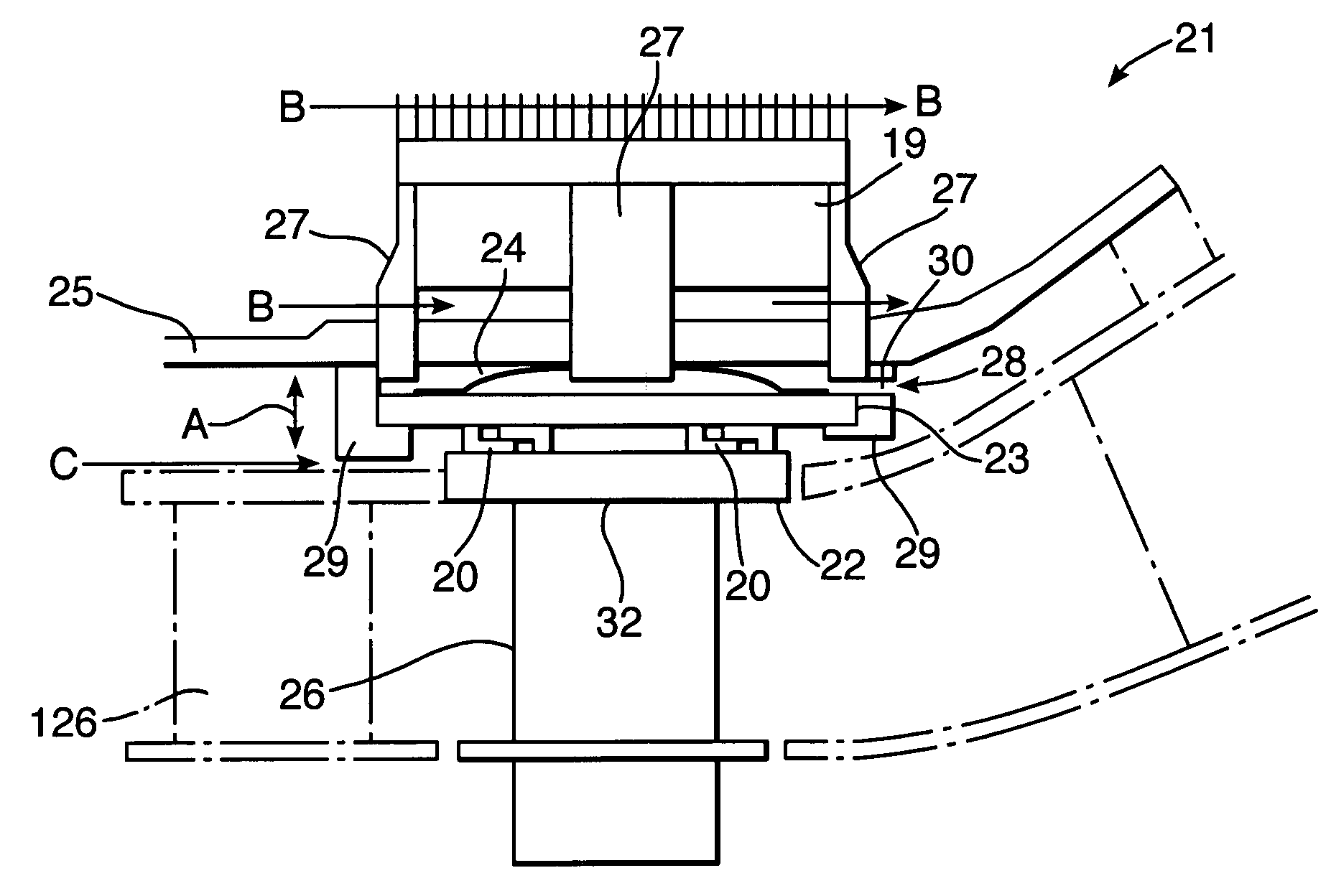 Blade clearance arrangement