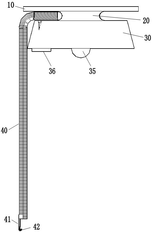 Indoor fire alarm sensing device