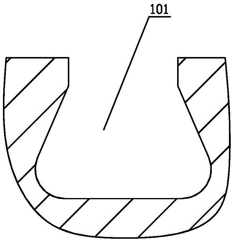 Processing method of gas turbine compressor stator ring