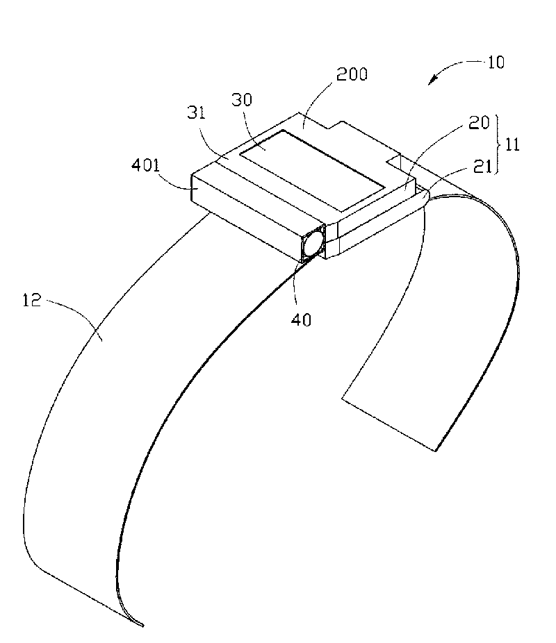 Portable clock with camera function