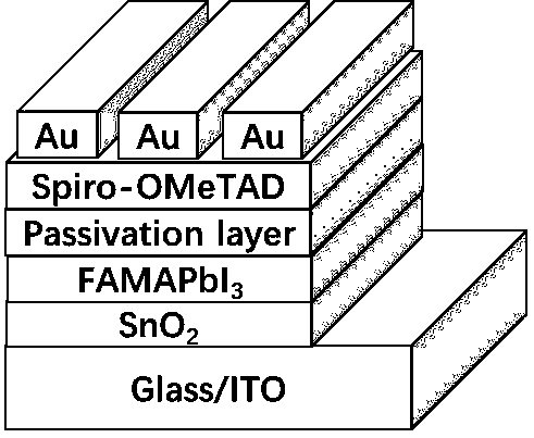 Perovskite thin film and solar cell with perovskite thin film