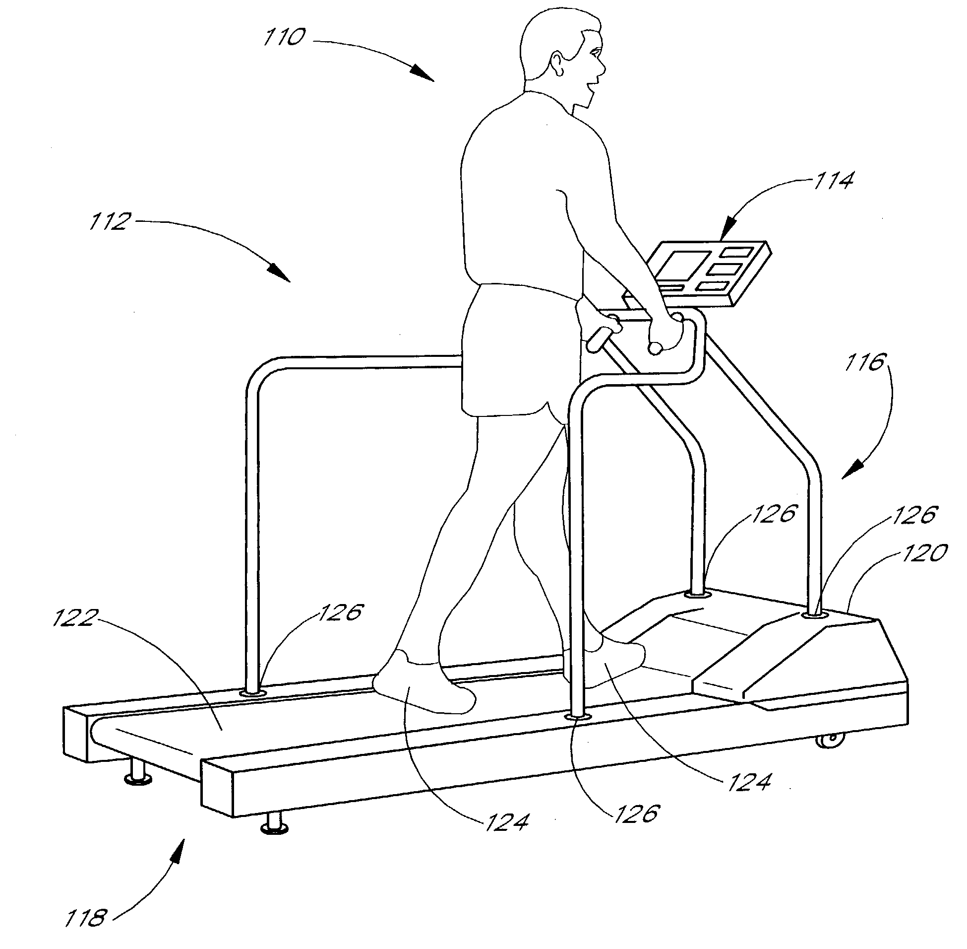 Automatic safety shut-off switch for exercise equipment