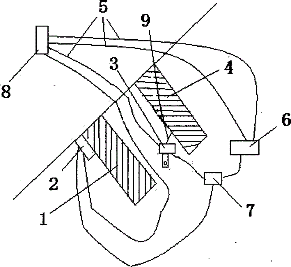 Uphill starting driving assistance device for manual gear automobile