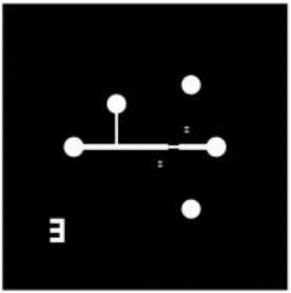 Micro-fluidic chip for viscosity testing, and preparation method