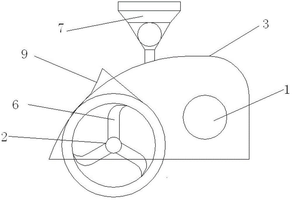 Straw-mulching stubble-cleaning ditching seeding machine