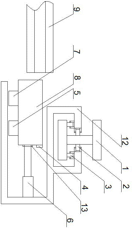 Shock-absorbing and buffering assembly of bridge and monitoring system