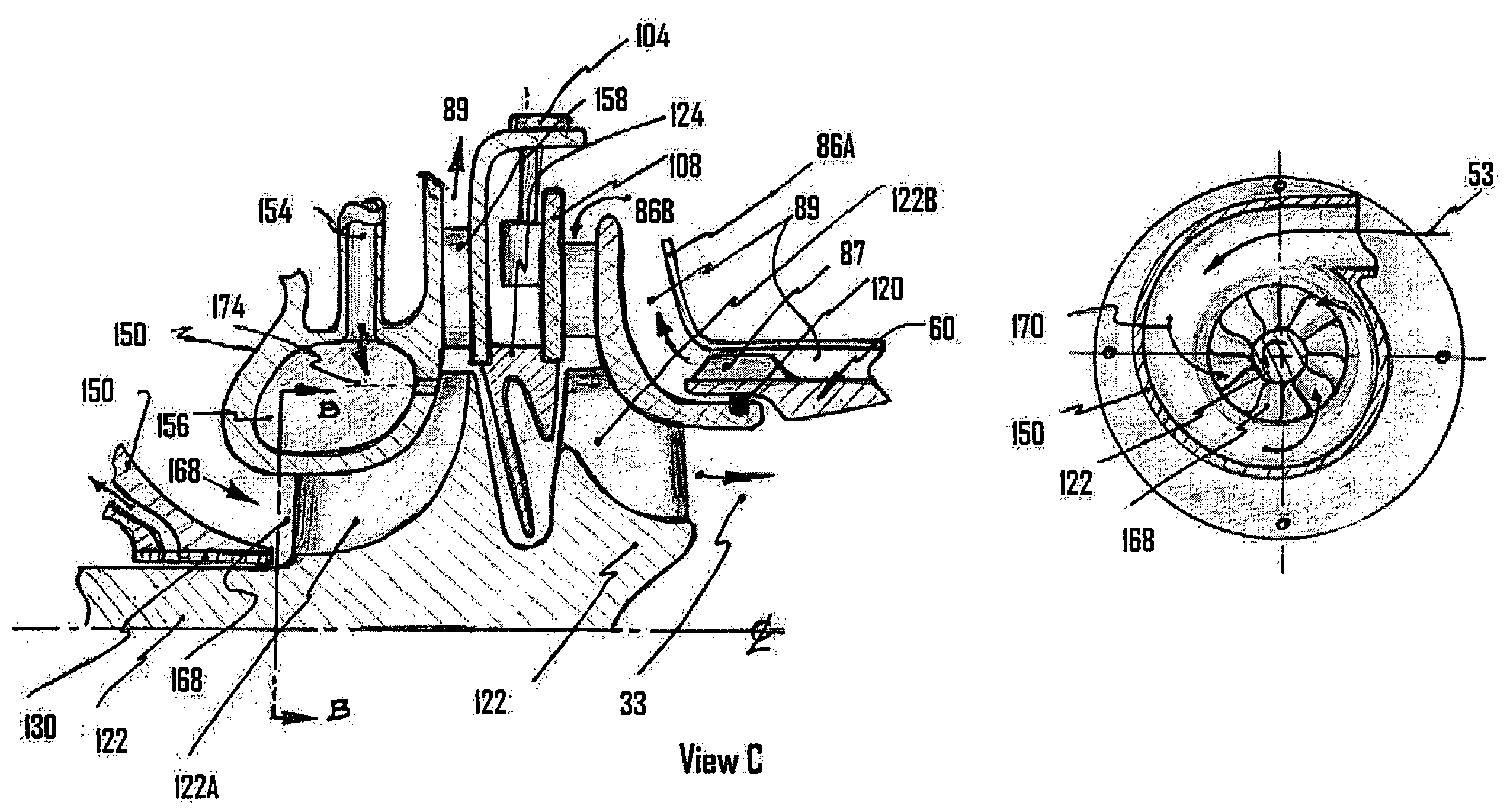 Hybrid microturbine for generating electricity