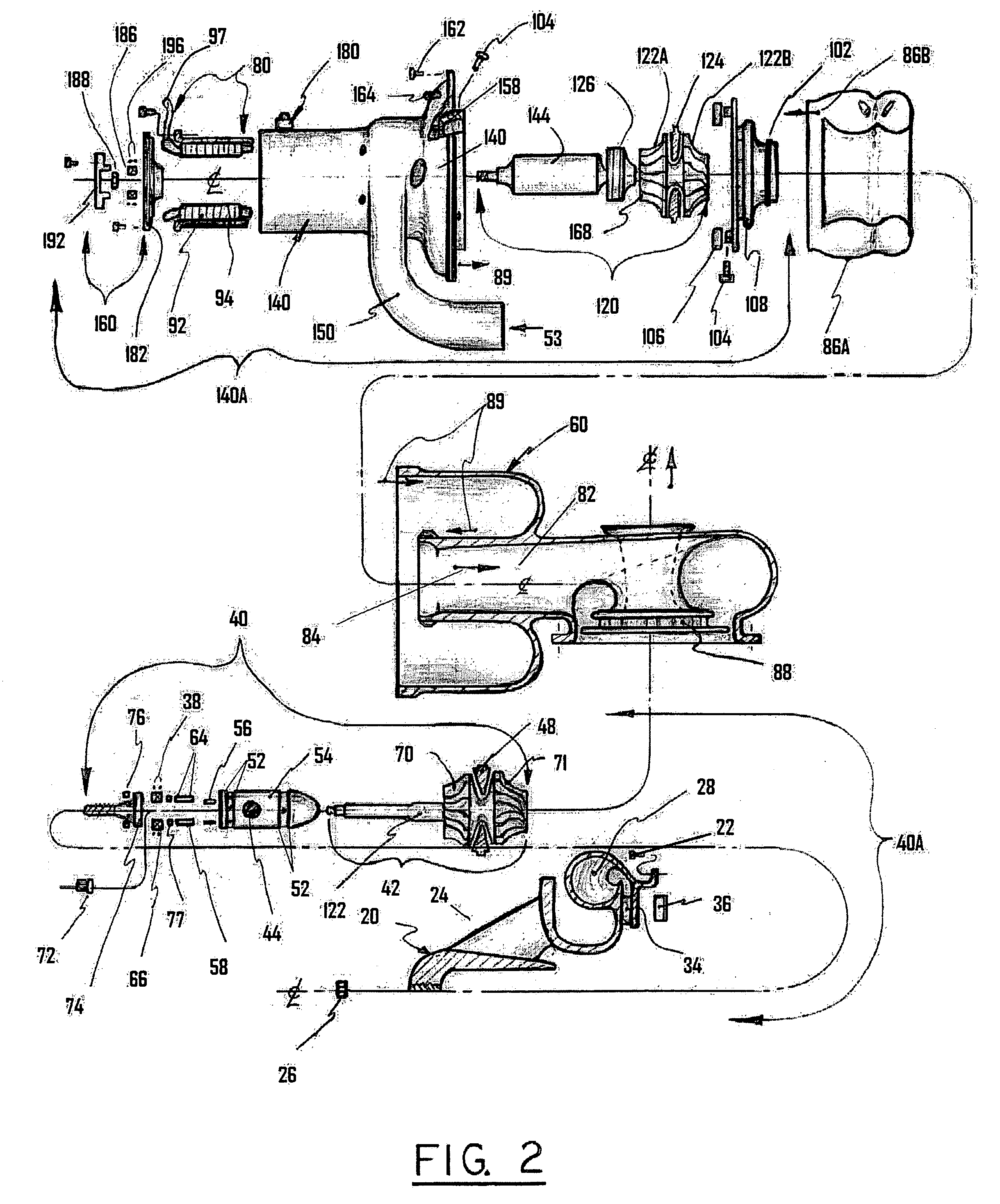 Hybrid microturbine for generating electricity