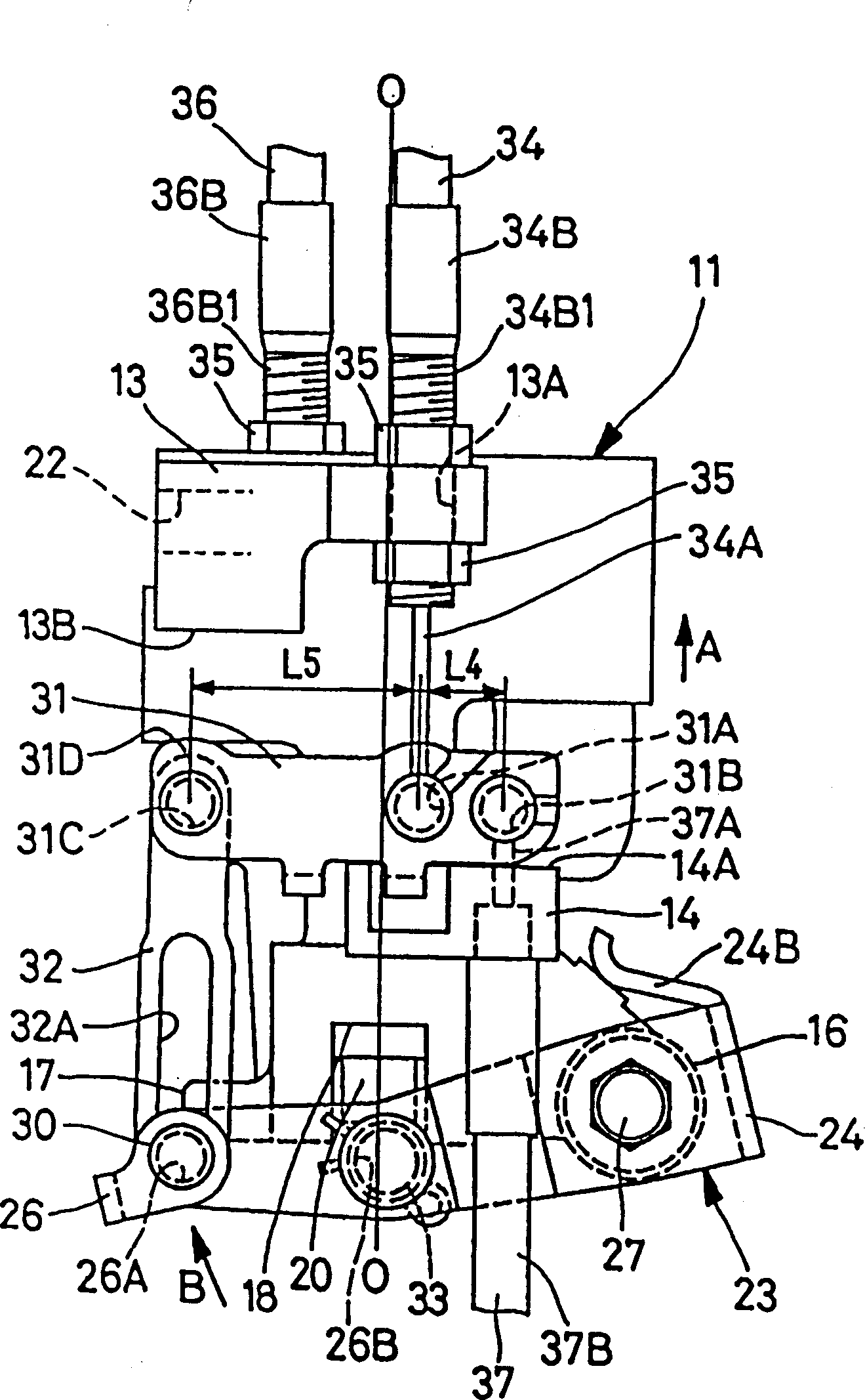 Brake for two-wheeled car