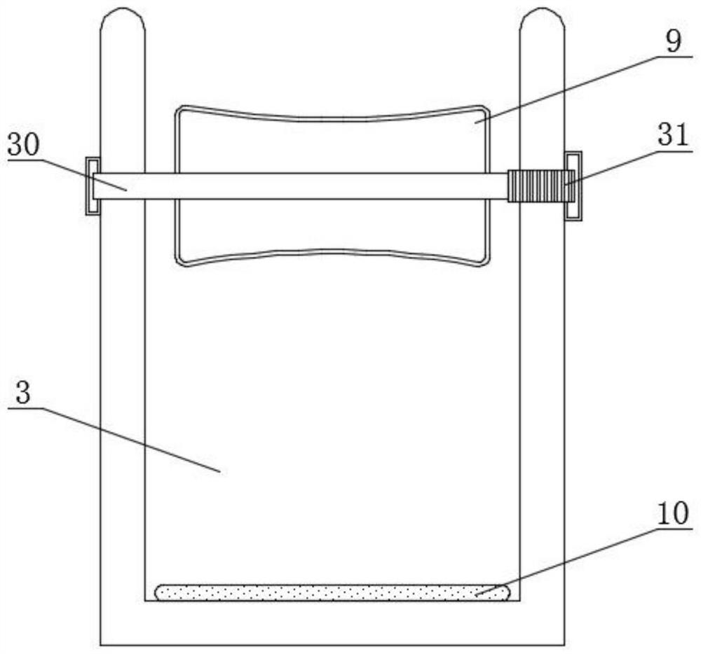 Guide device of elevator compensation chain capable of balancing weight of steel wire rope