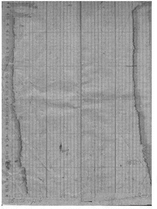 Method for detecting shape of large-diameter vertical shaft hole