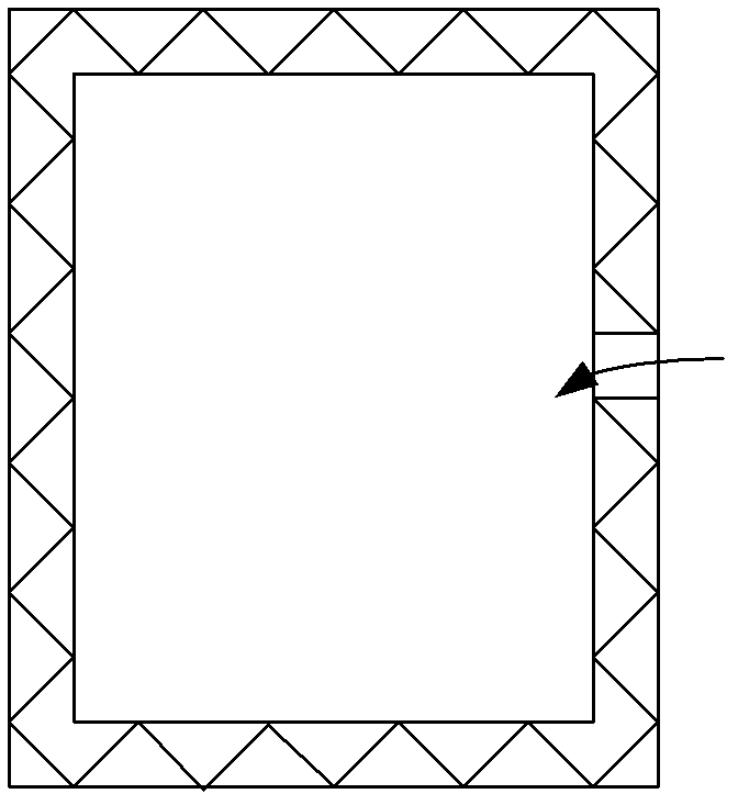 Method for detecting sealing property of sealed container based on standard pressure vibration curve