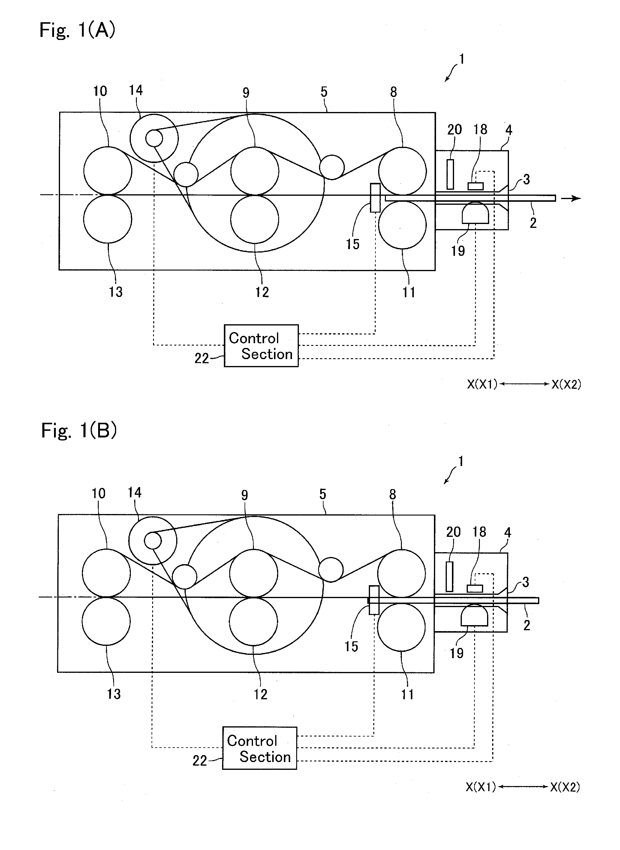 Card reader and control method therefor