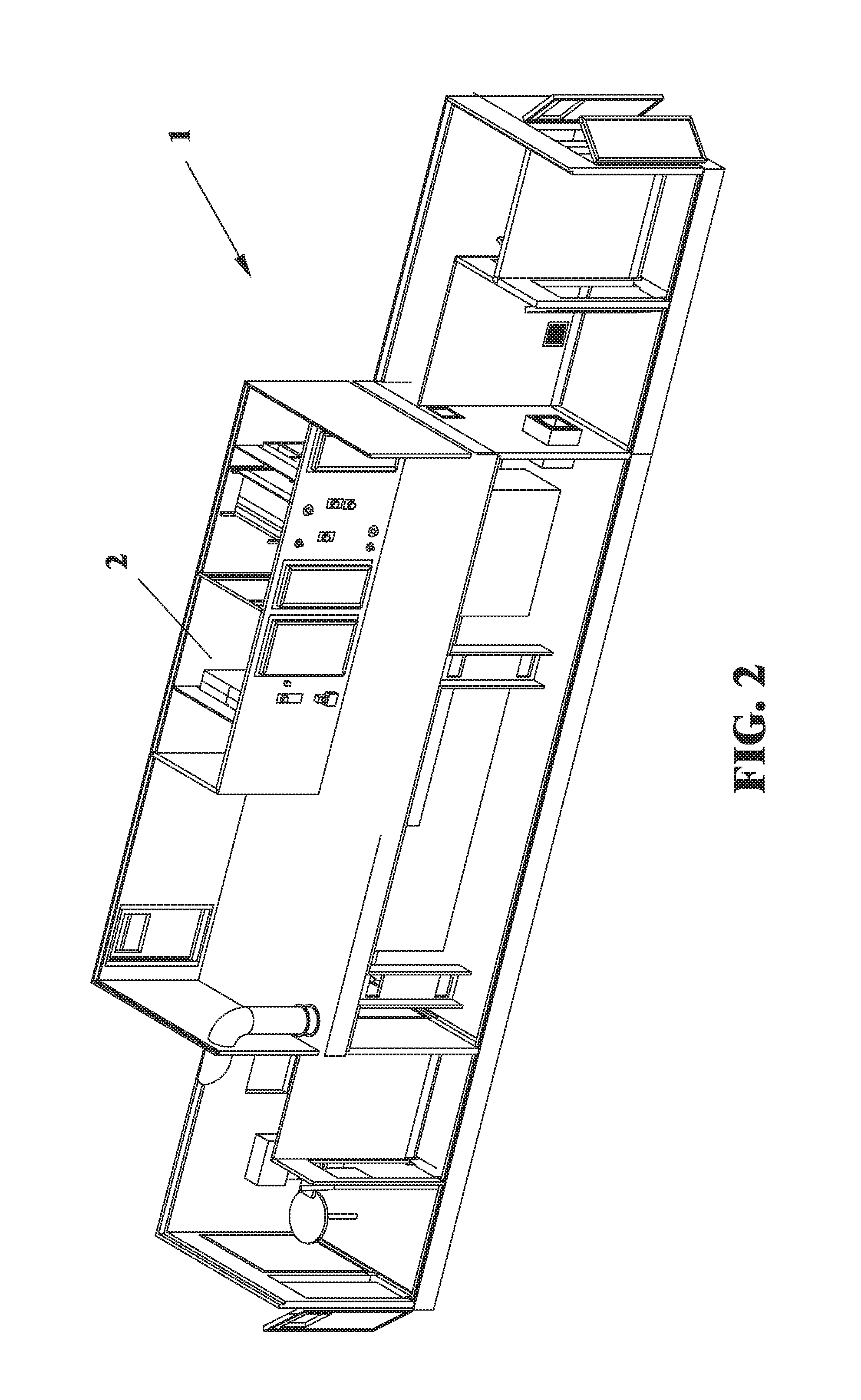 Prefabricated white chamber structure