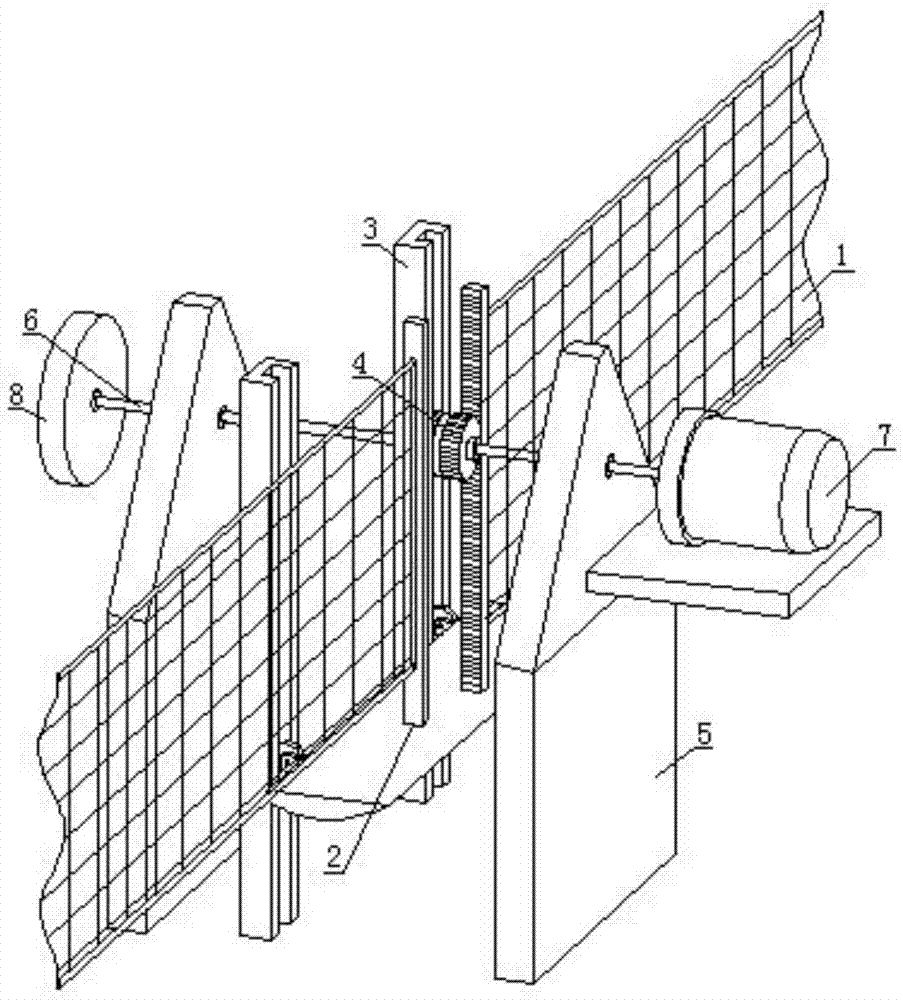 Floating-raft-type river channel waste collection device