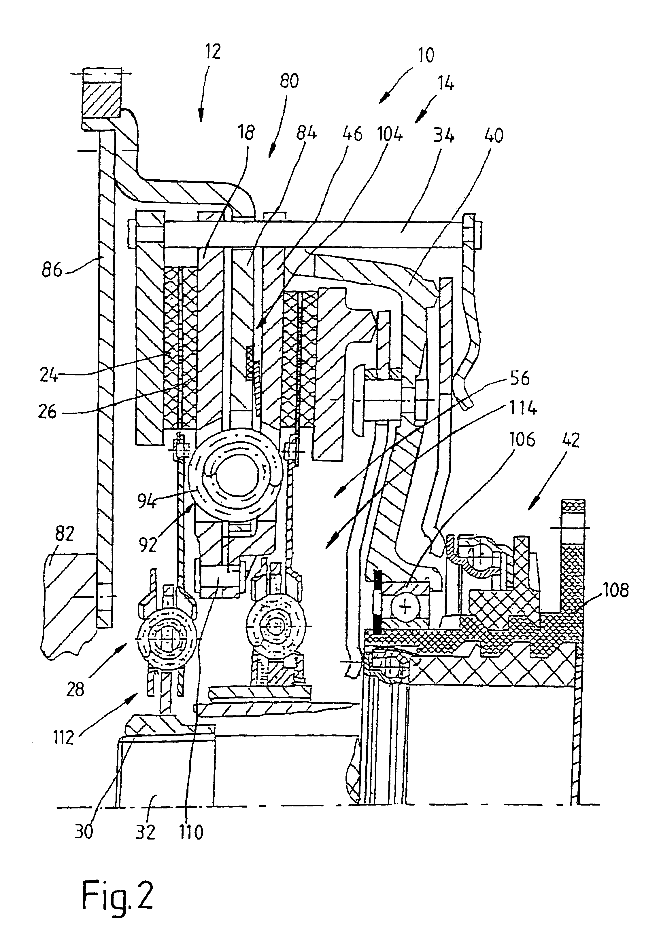 Multi-clutch arrangement