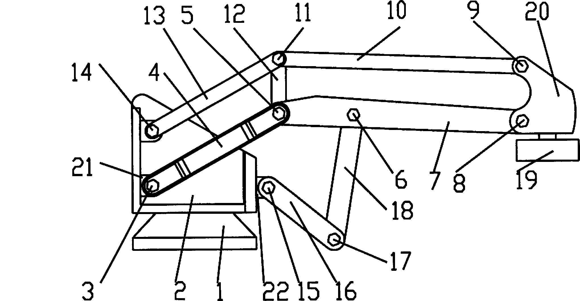 Controllable stacking robot