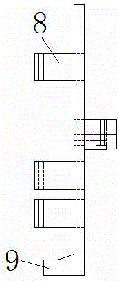 Structure for fixing plastic part and aluminum basal plate of LED drive