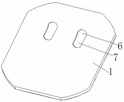 Structure for fixing plastic part and aluminum basal plate of LED drive