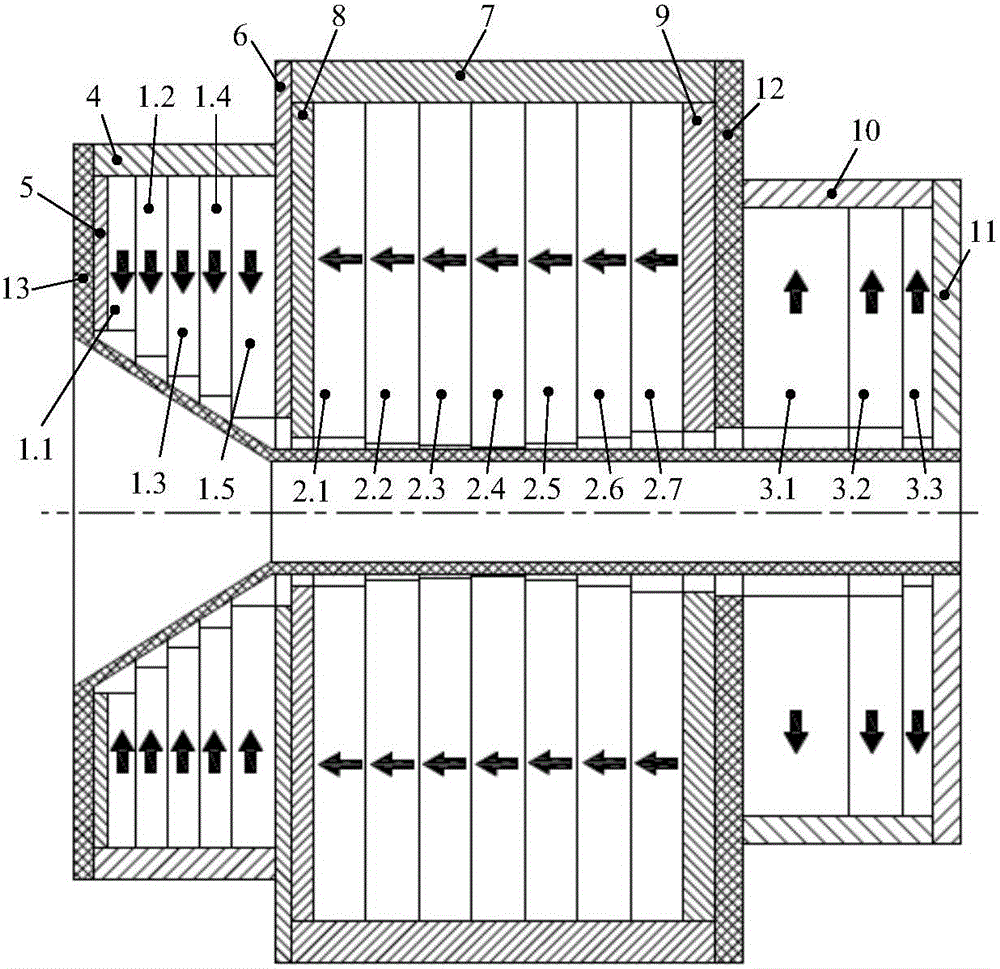 Cylindrical permanent magnet system for focusing and guiding electron beam