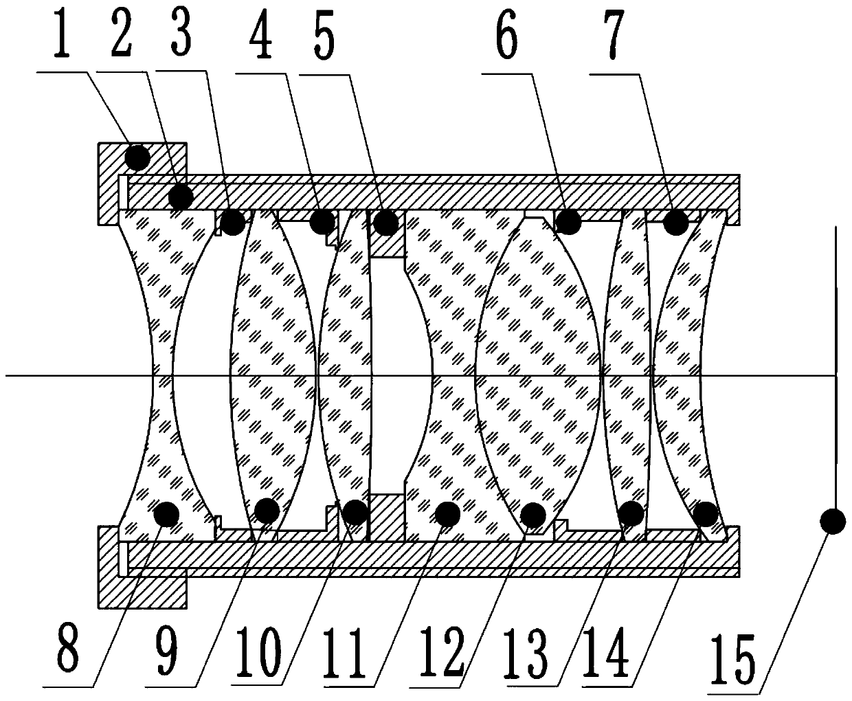 3d radar lens