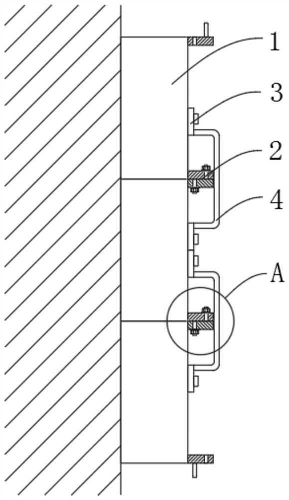 Building energy-saving thermal insulation board