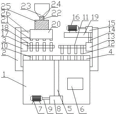 Ice cream making machine with observable raw material barrel