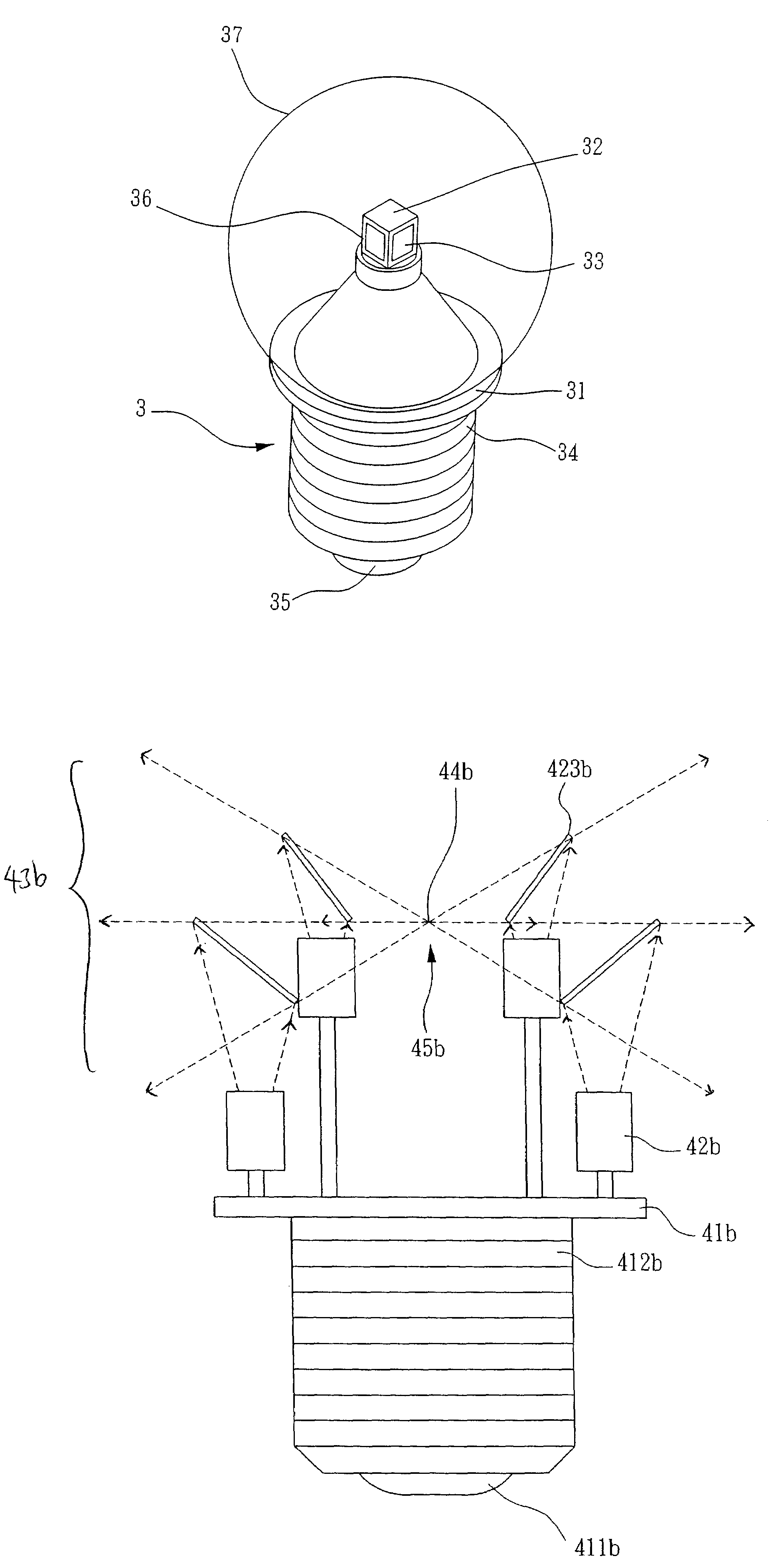 Lighting source structure