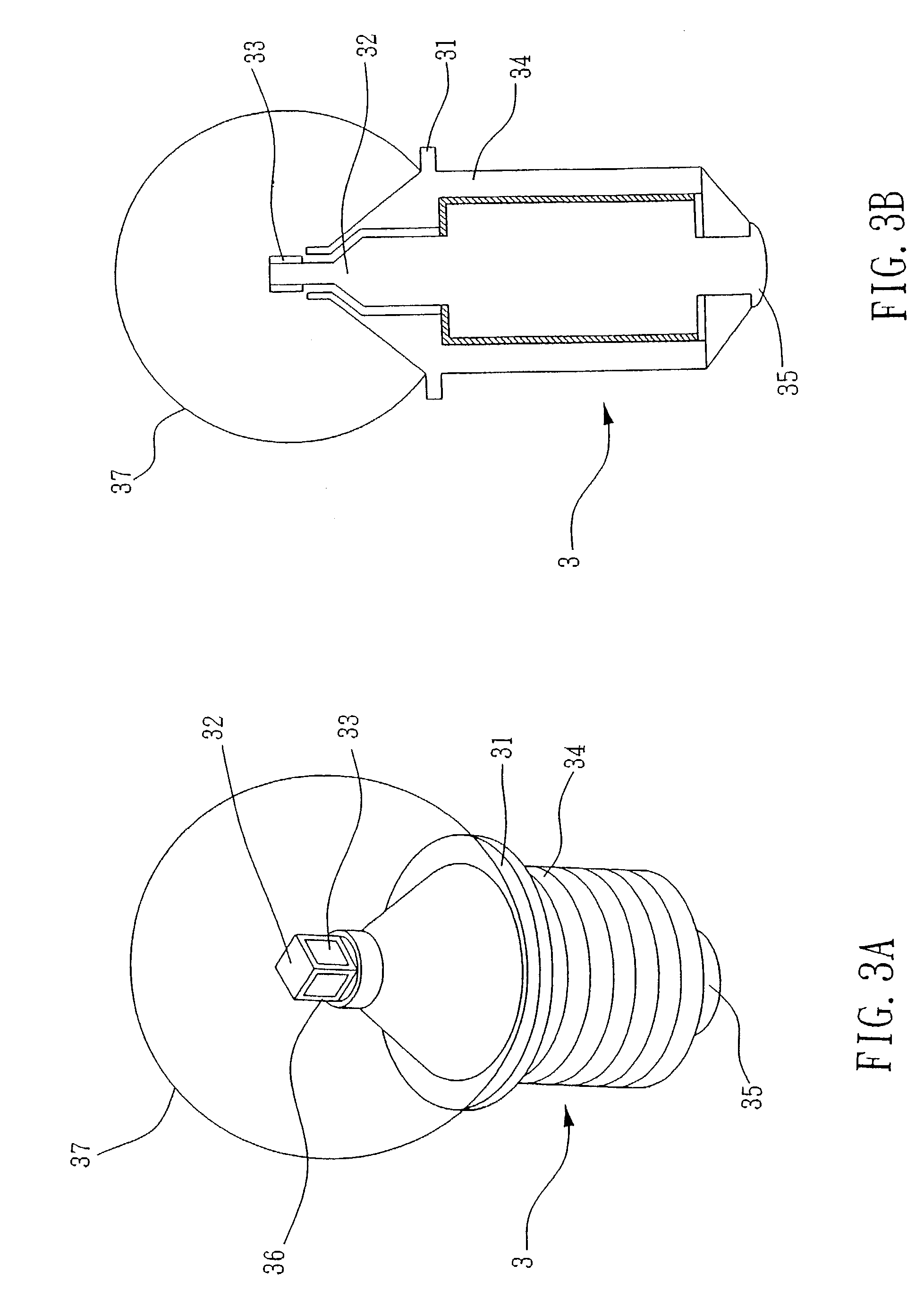 Lighting source structure