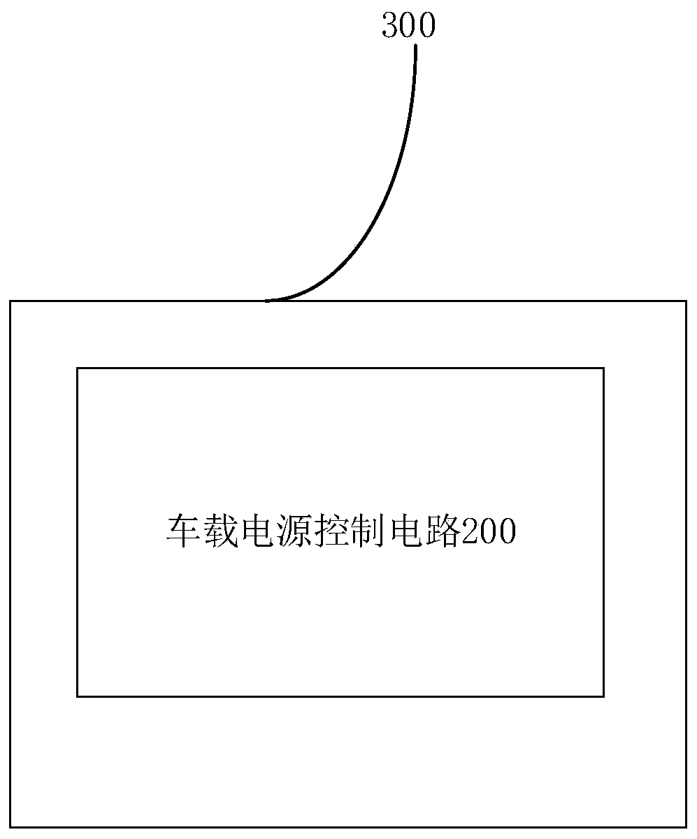 Vehicle-mounted power supply device and control circuit of vehicle-mounted power supply