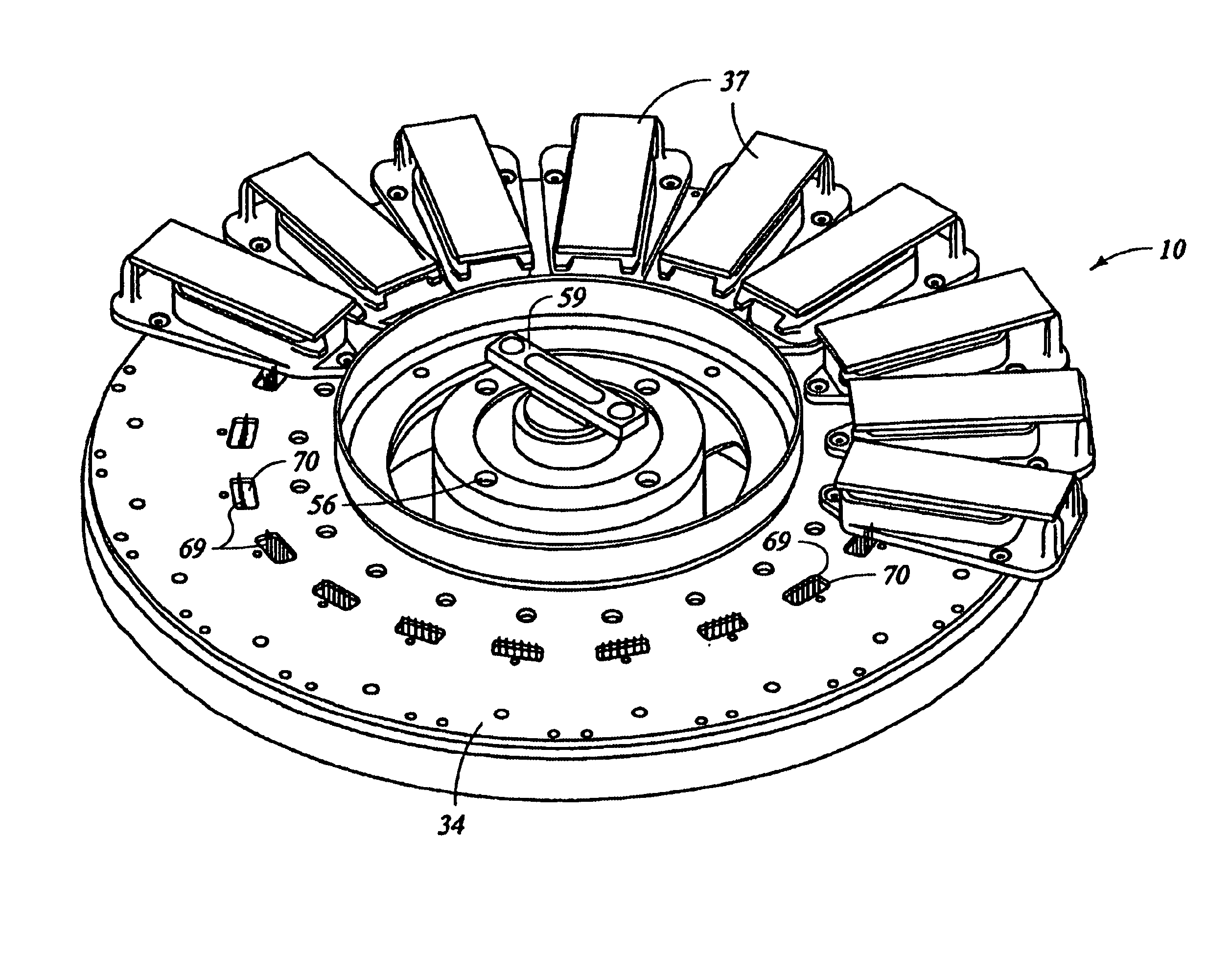 Automated molecular pathology apparatus having independent slide heaters