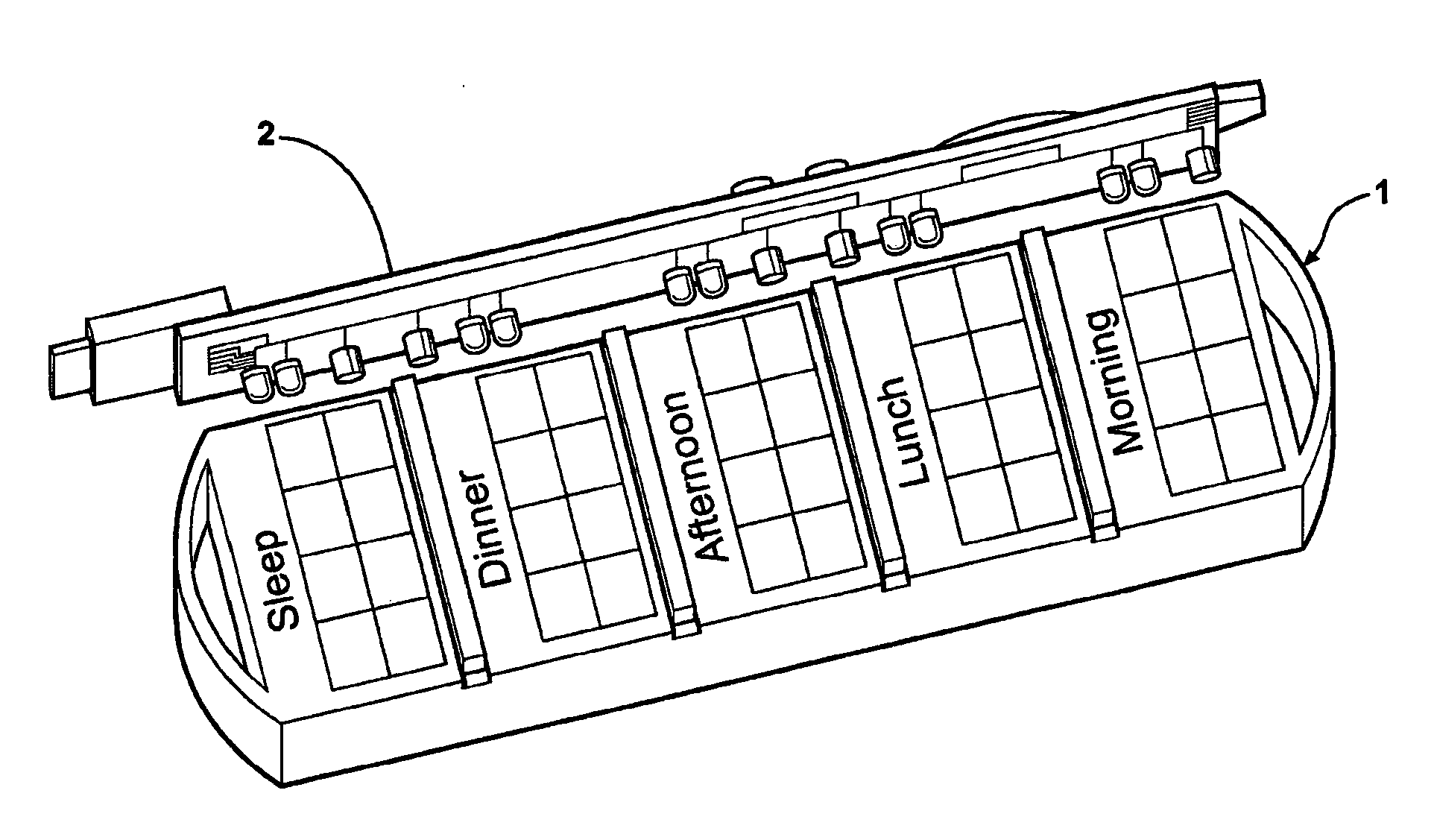 Modular pillbox system