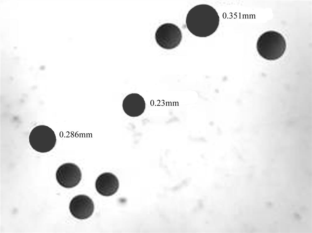 Method for preparing ceramic microspheres by adopting direct titration molding technology