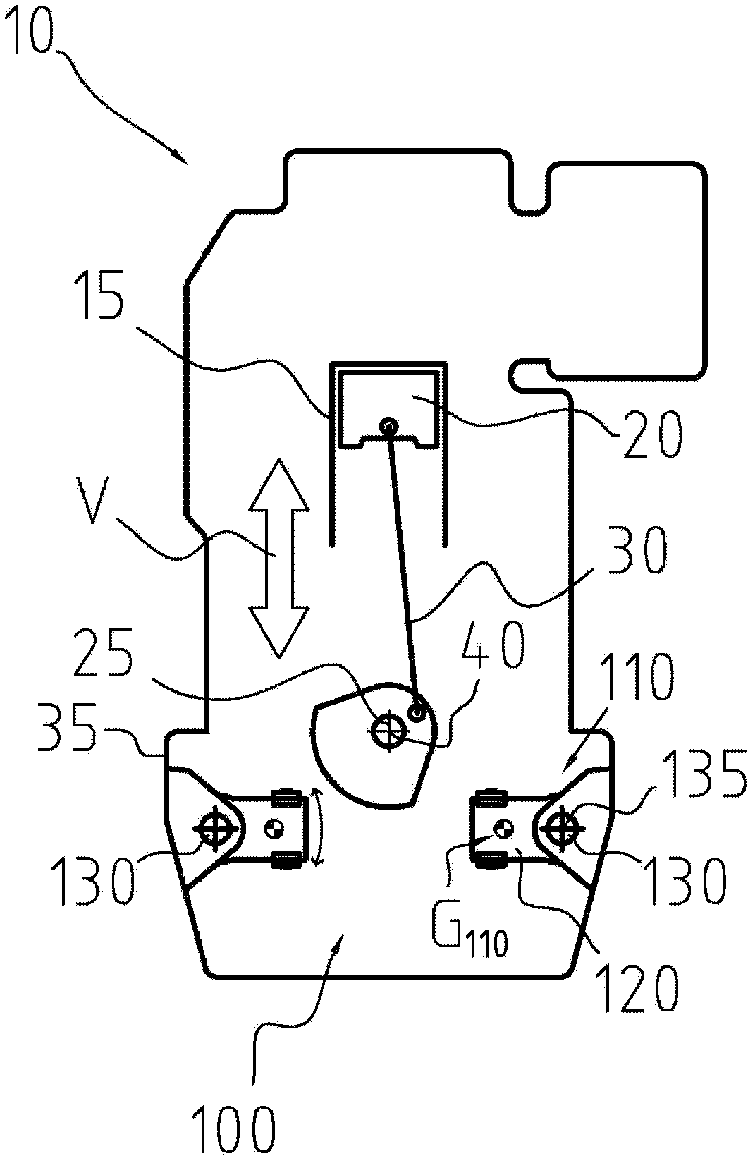 Arrangement for and method of attenuating the vibration of a piston engine and a piston engine