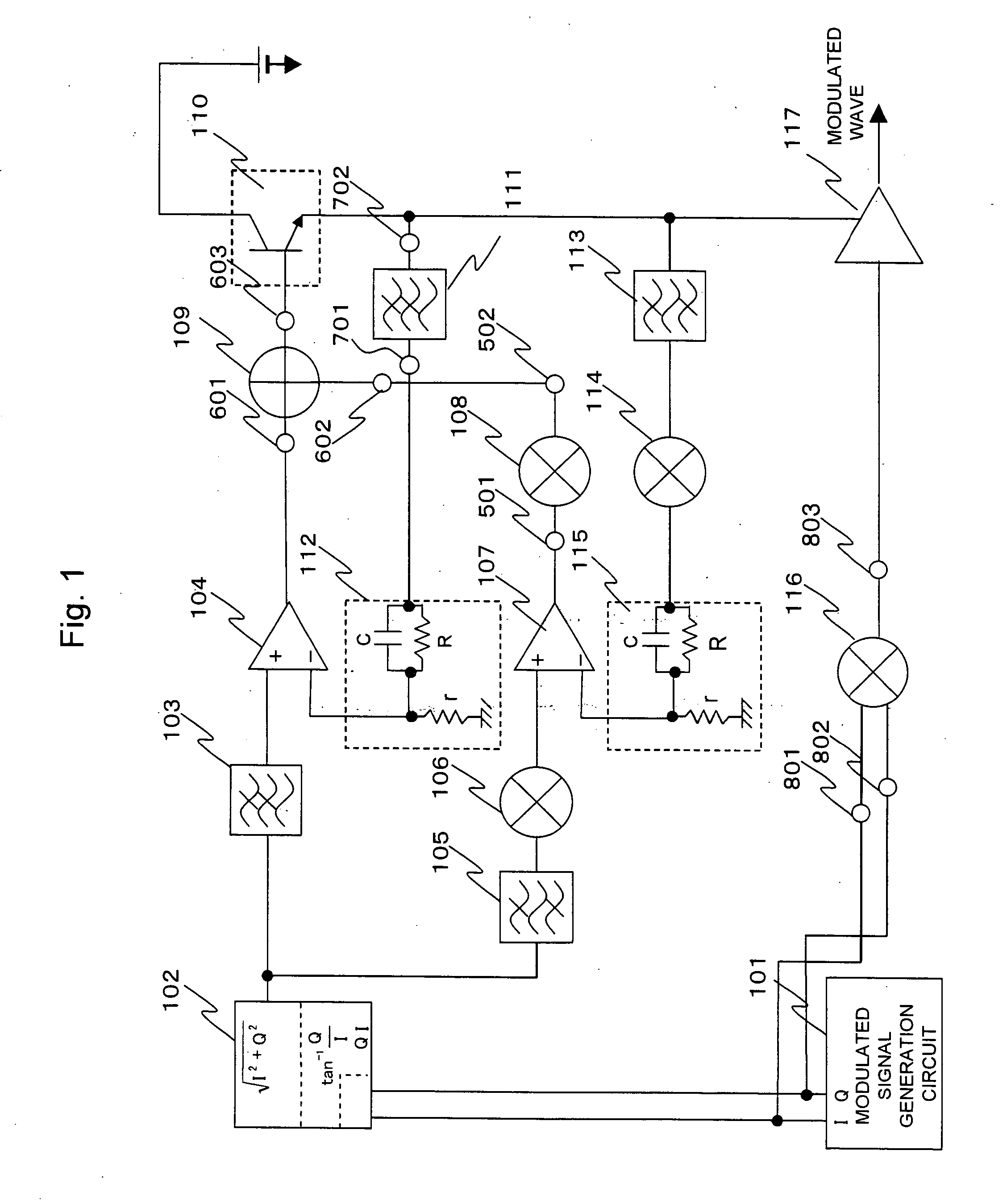 Transmission method and transmitter circuit