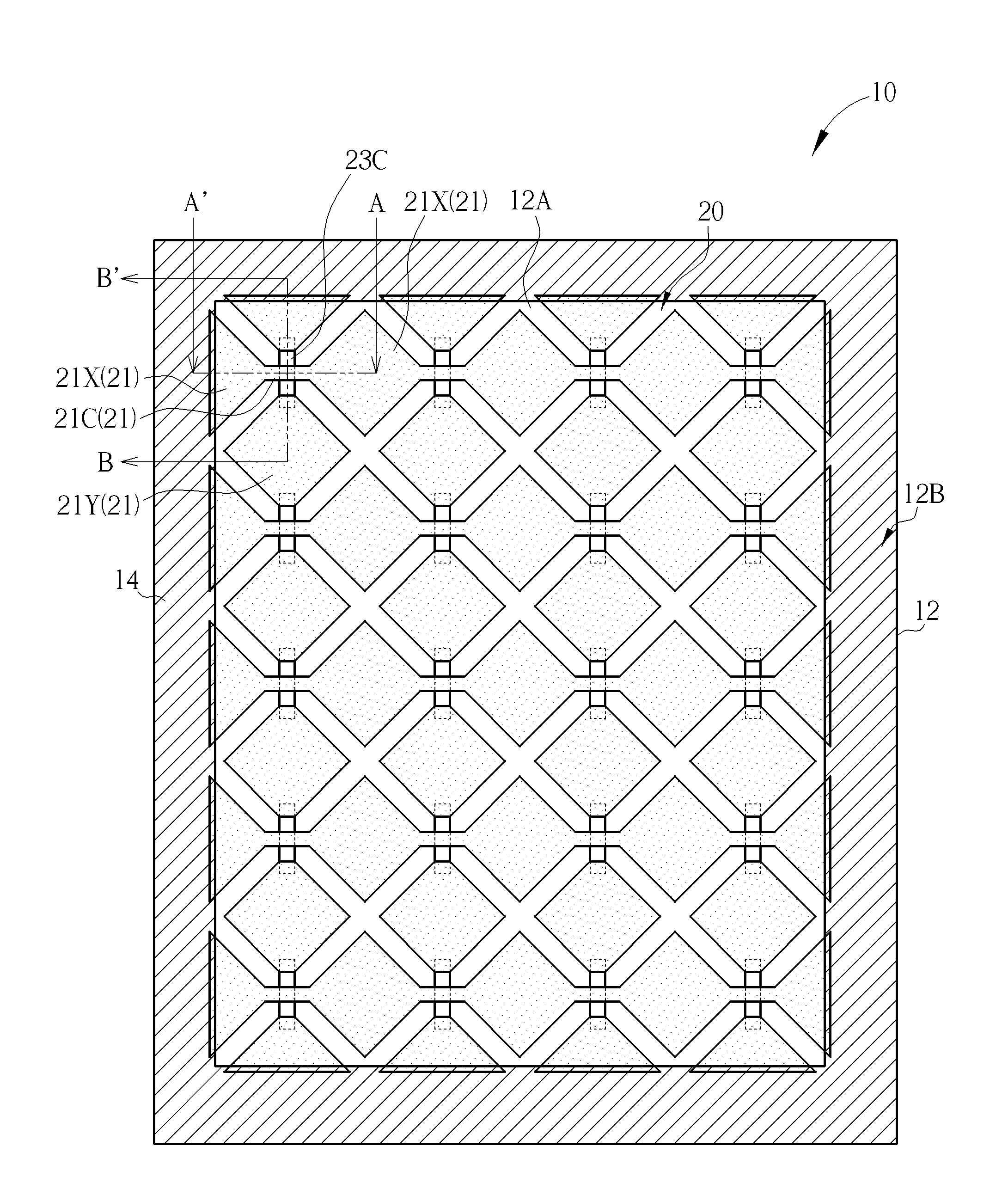 Touch panel and touch display panel and method of making the same