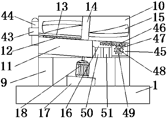 Machine for preparing external oral ulcer plaster