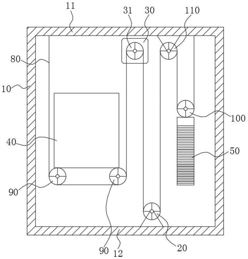 Method for reforming elevator without machine room, and elevator without machine room