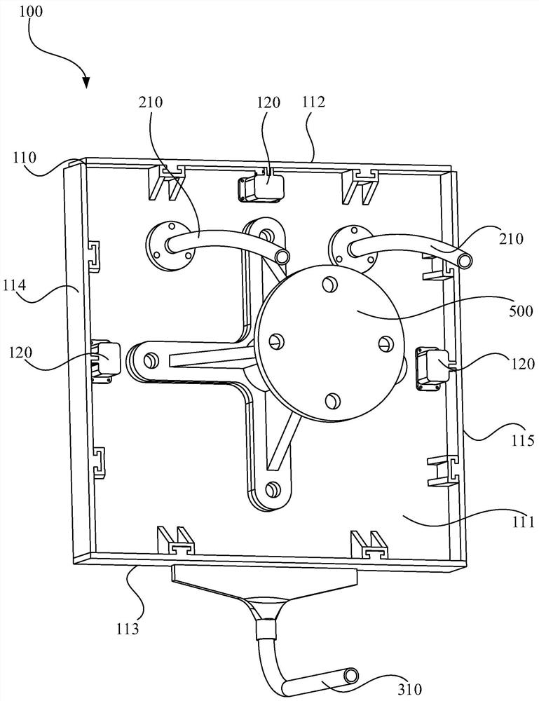 Putty coating device and robot