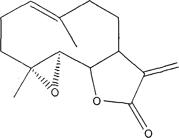 Preparation method of parthenolide