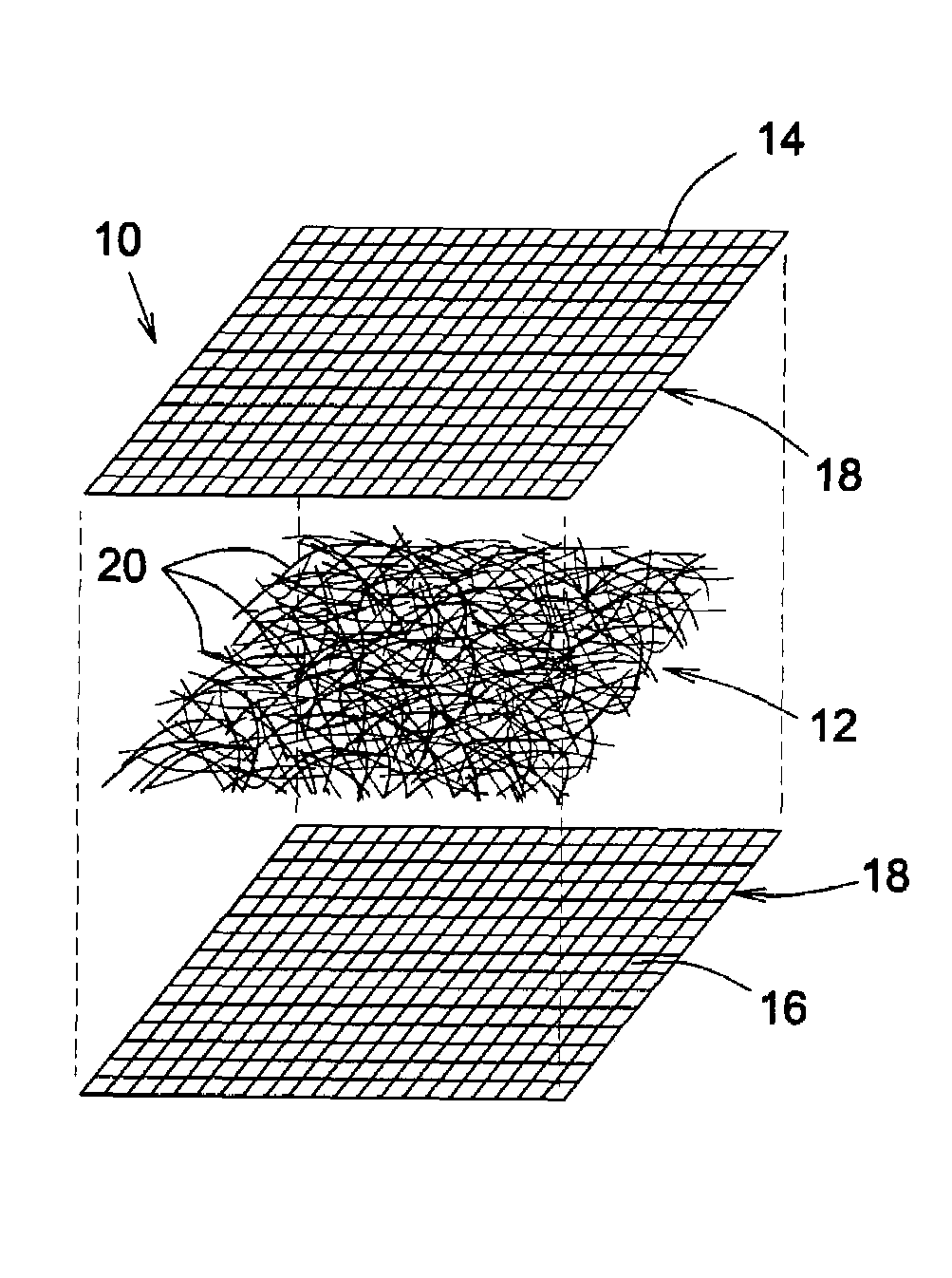 Microbicidal air filter