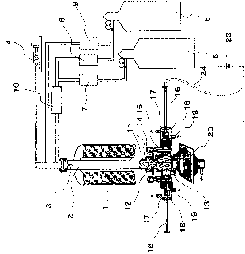 Method for forming carbon nanotube film, film-forming apparatus, and carbon nanotube film