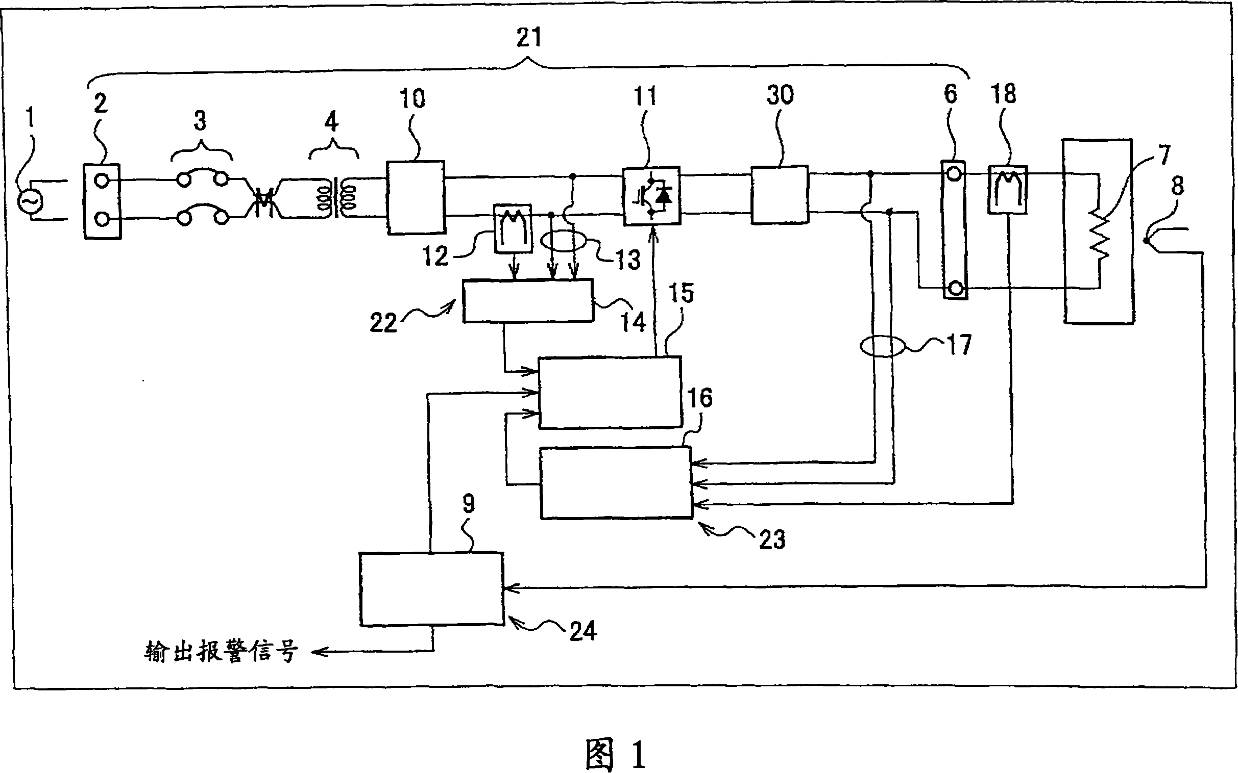 Supply power adjusting apparatus and semiconductor manufacturing apparatus