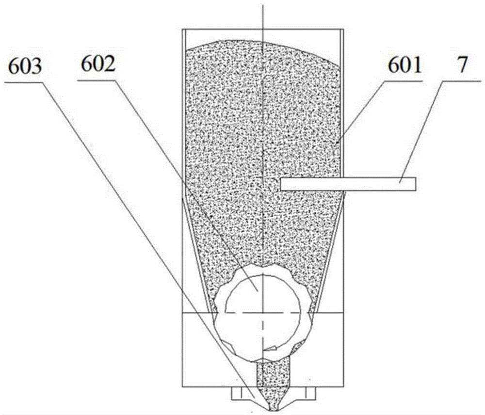 Dual selective laser sintering and nonmetal and metal melting 3D (three-dimensional) printing system