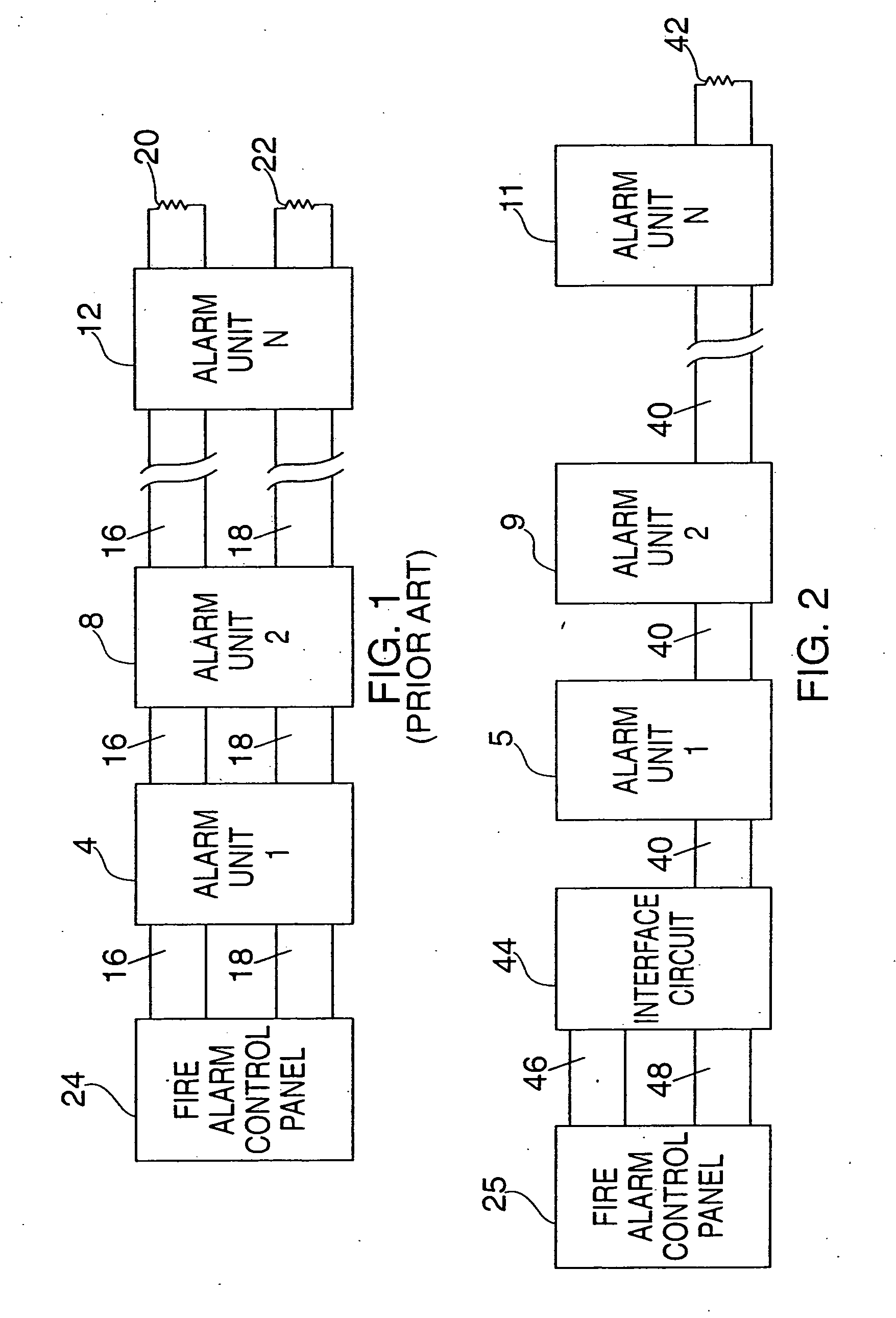 Apparatus and method for synchronizing visual/audible alarm units in an alarm system