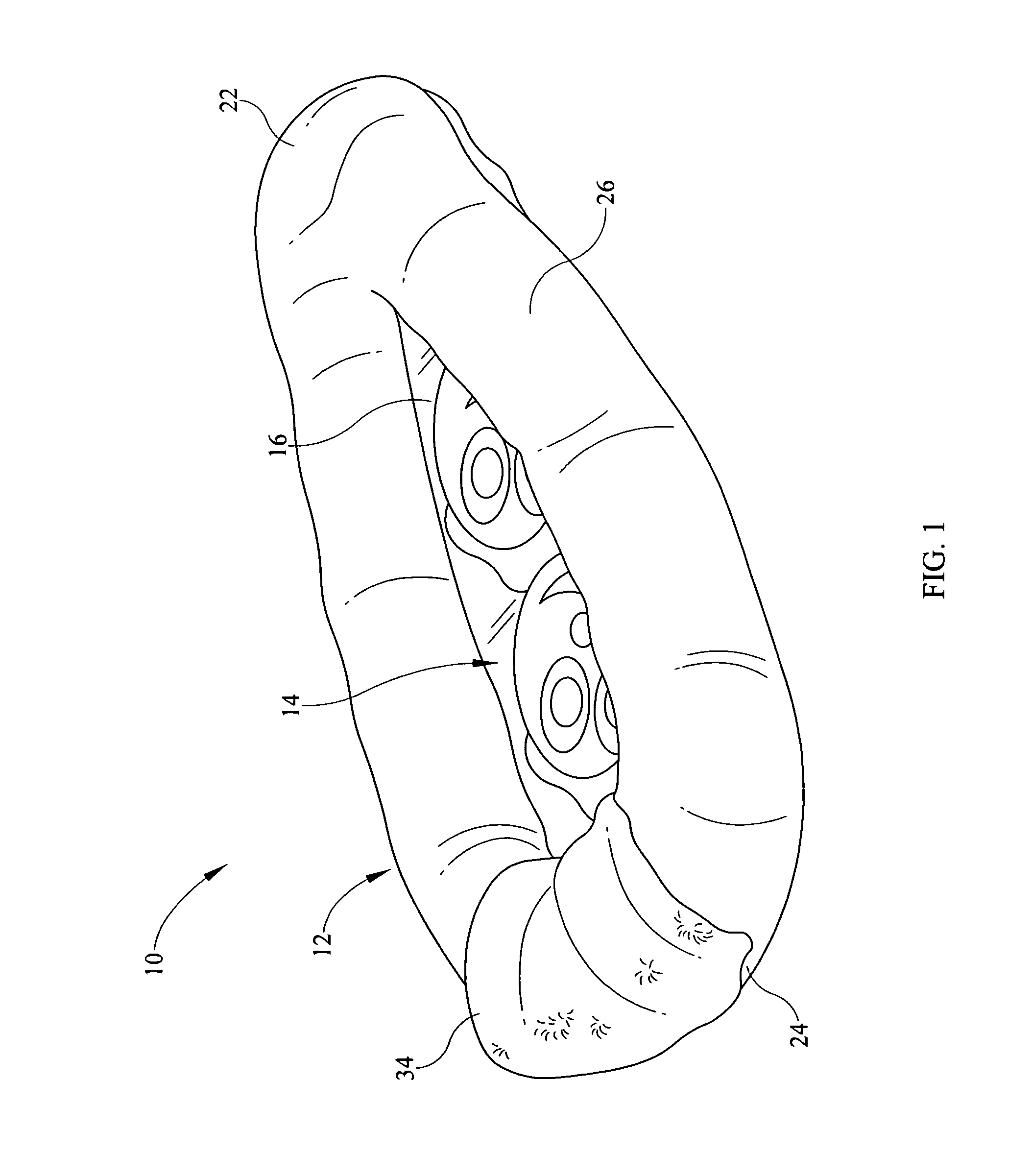 Sleep mat with encompassing cushion