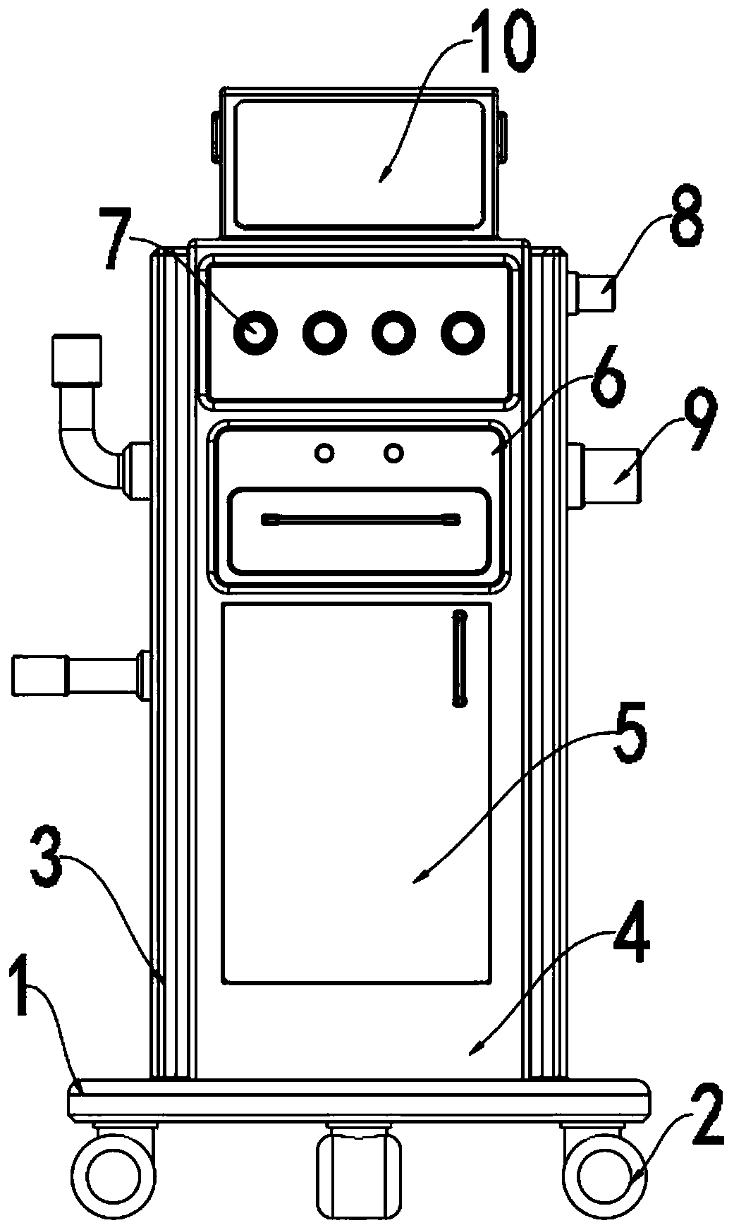 Hemodialysis (HD) detection nursing instrument